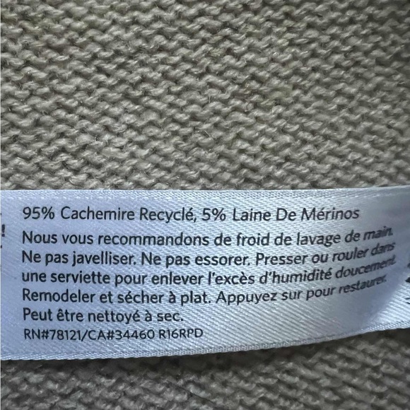 Eileen Fisher Beige Button-Up Cardigan - Picture 5 of 6